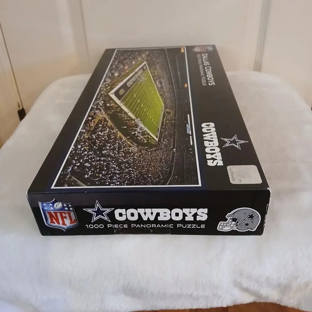 Sealed New NFL Dallas Cowboys AT&T Stadium 1000 Piece Panoramic Jigsaw Puzzle